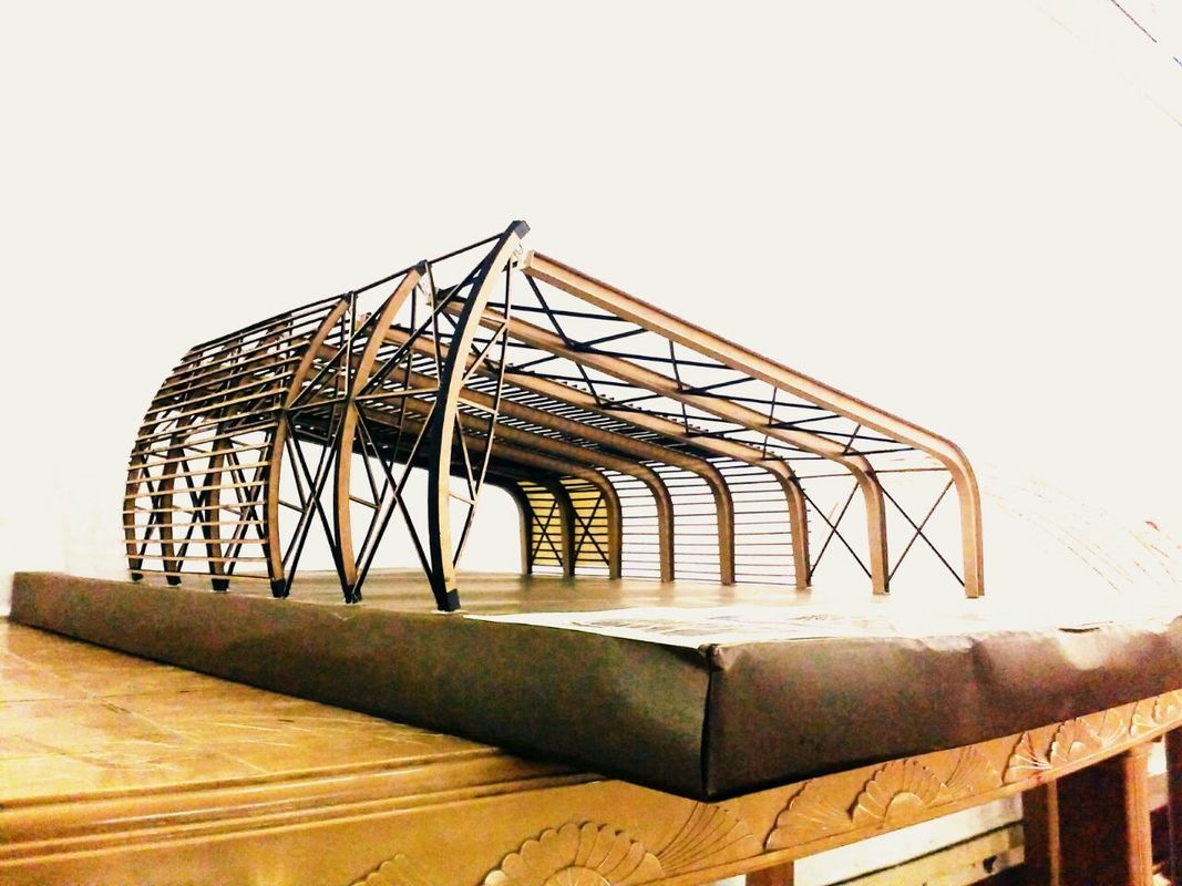 Exhibition Of Building Construction Models Of Long Span Structures Made